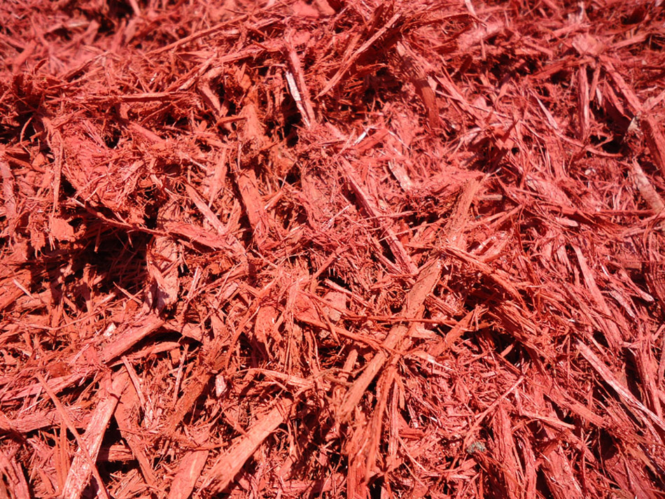 Ruby Red (Red Dyed) Mulch