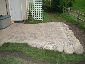 Paver Pad - After