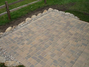 CN'R Lawn N' Landscape - Cobble Stone Paver Project