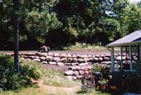 C N'R Lawn N' Landscape - Boulder Retaining Wall