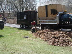 CN'R Spring Lawn Cleanup Action