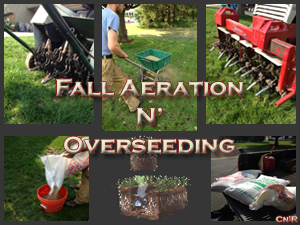CNR Aeration and overseeding